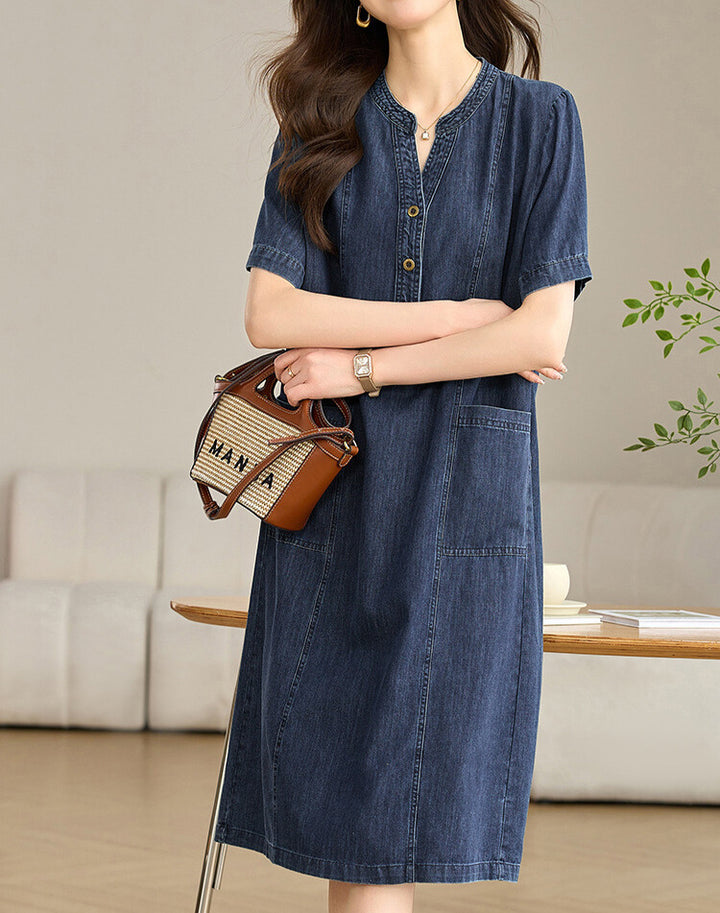 Niagara™ | Light Demin Dress