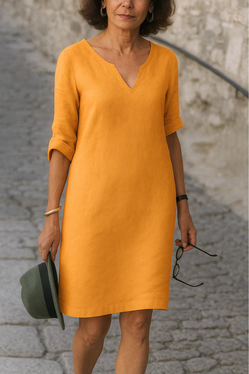 LISETTE | Elegant V-Neck Dress | Buy 2 - 10% Off | Buy 3 - 30% Off