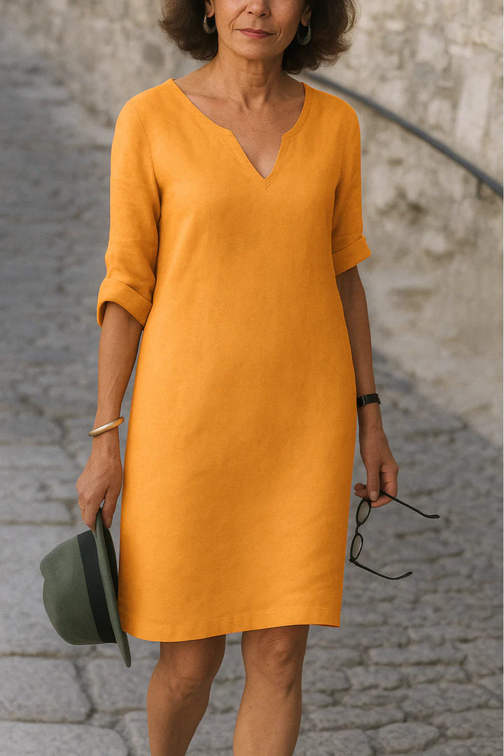 LISETTE | Elegant V-Neck Dress | Buy 2 - 10% Off | Buy 3 - 30% Off