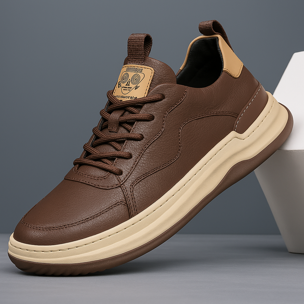 Wave Leather Sneakers