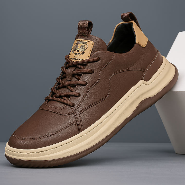 Wave Leather Sneakers