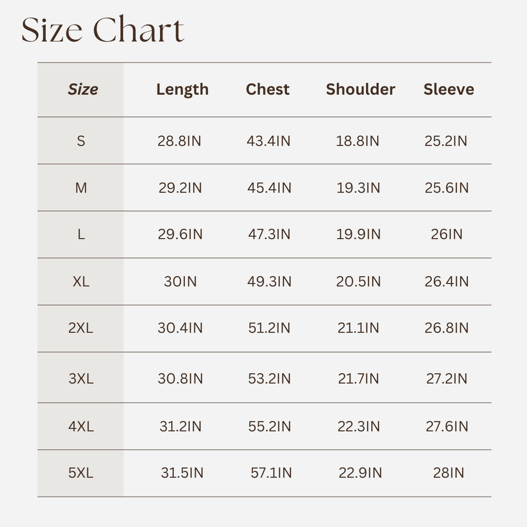 Size Guide