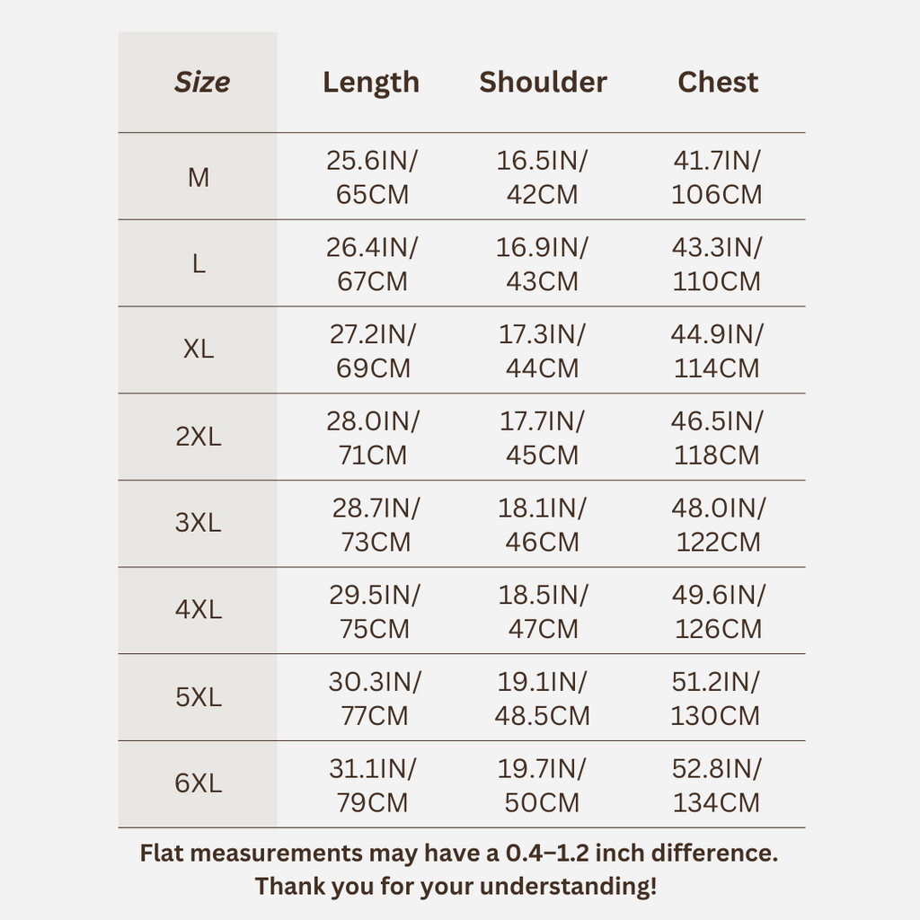 Size Guide