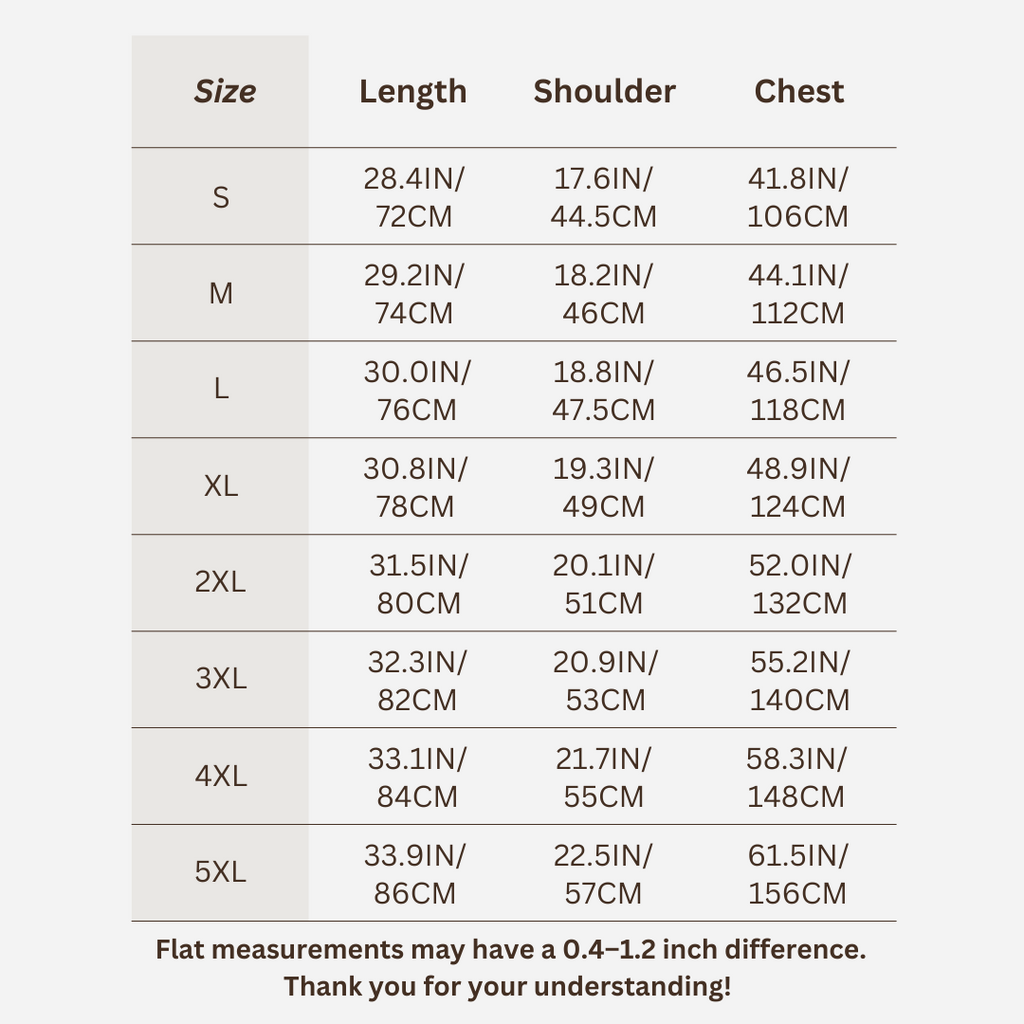 Size Guide