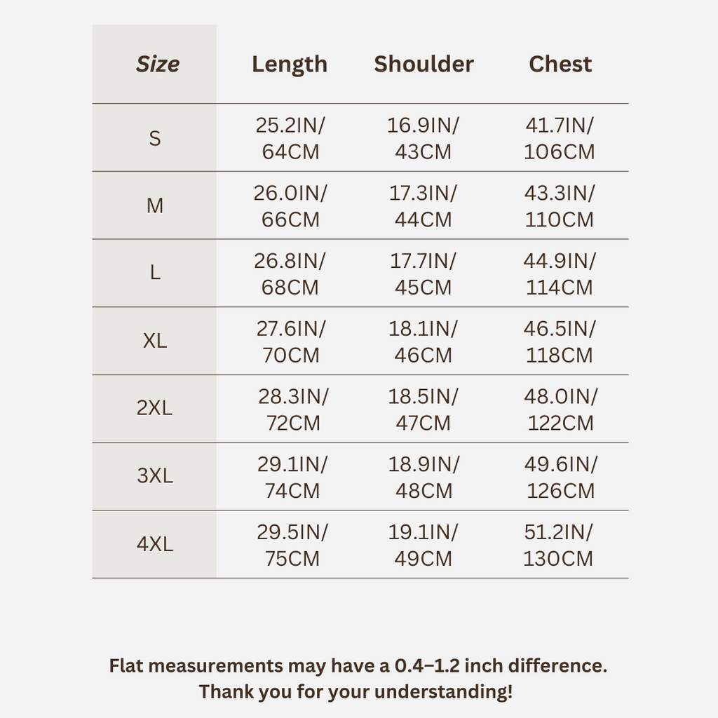 Size Guide