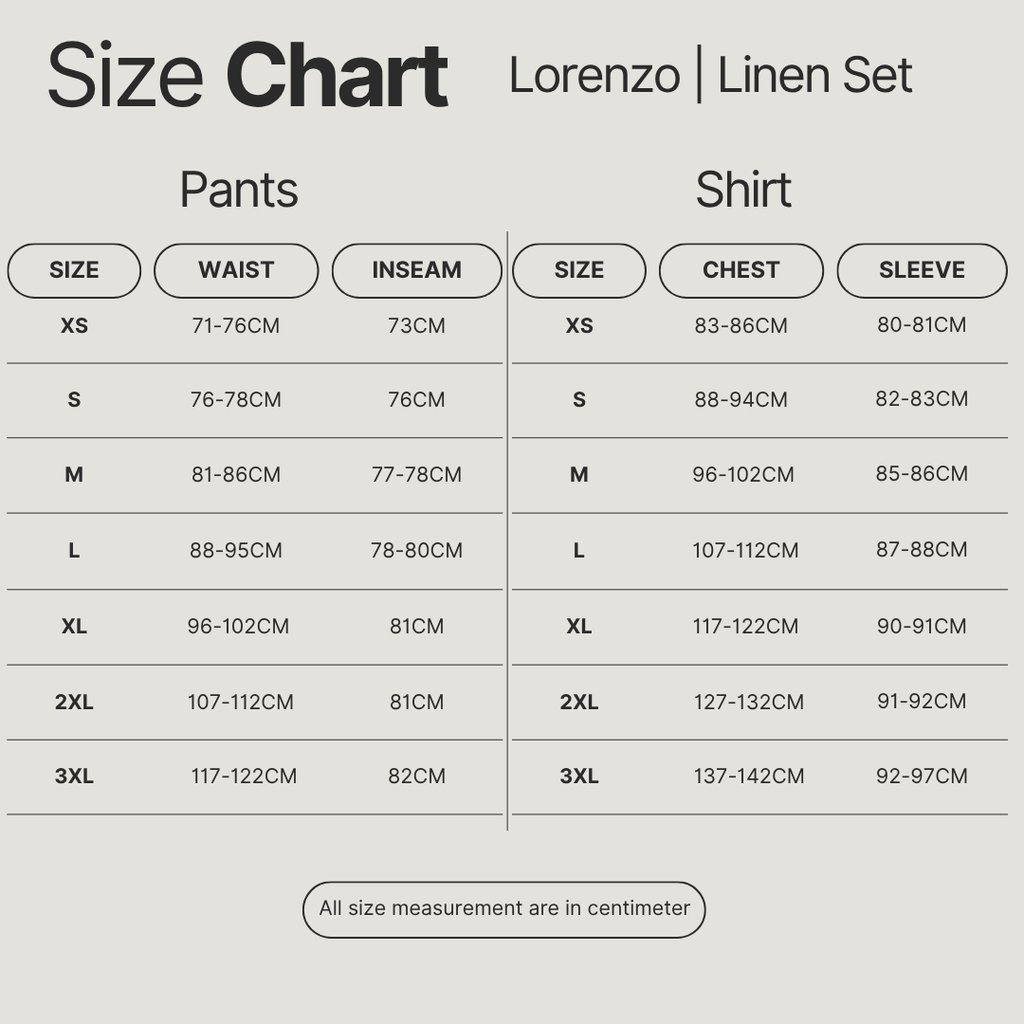 Size Guide