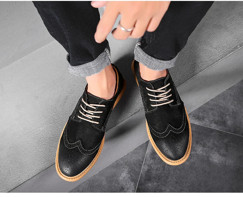 Hayes Suede Wingtips
