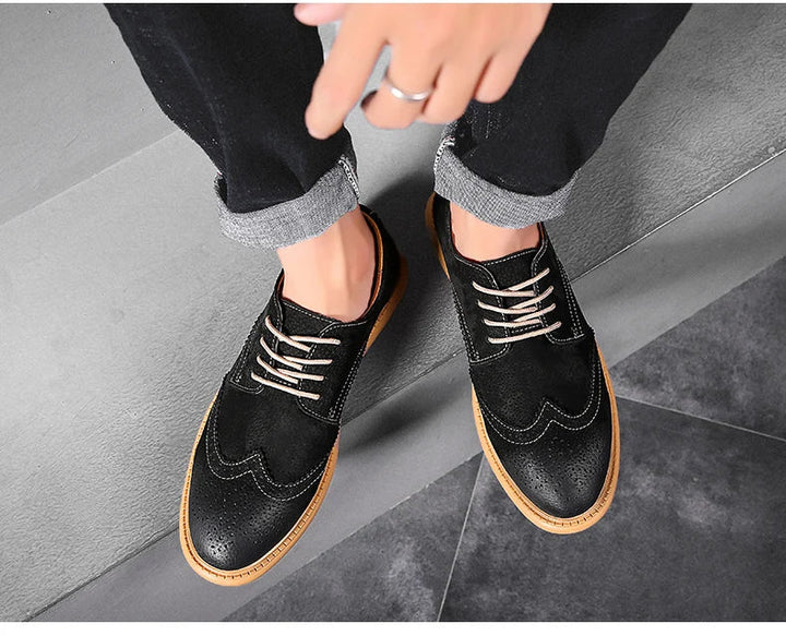 Hayes Suede Wingtips