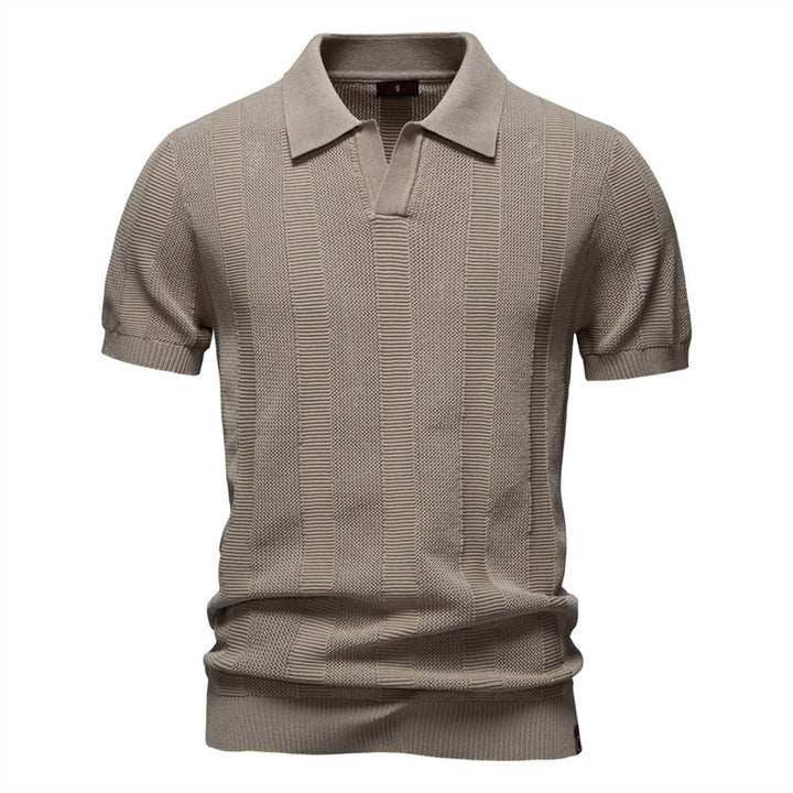 SANTE™ | Knit Polo Shirt