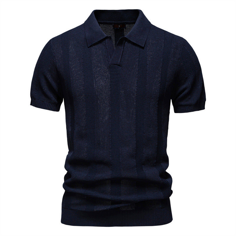 SANTE™ | Knit Polo Shirt