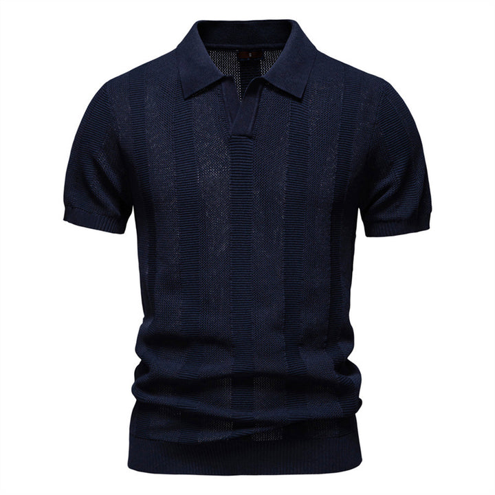 SANTE™ | Knit Polo Shirt
