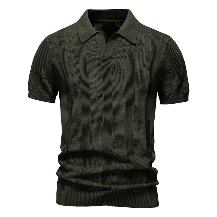 SANTE™ | Knit Polo Shirt