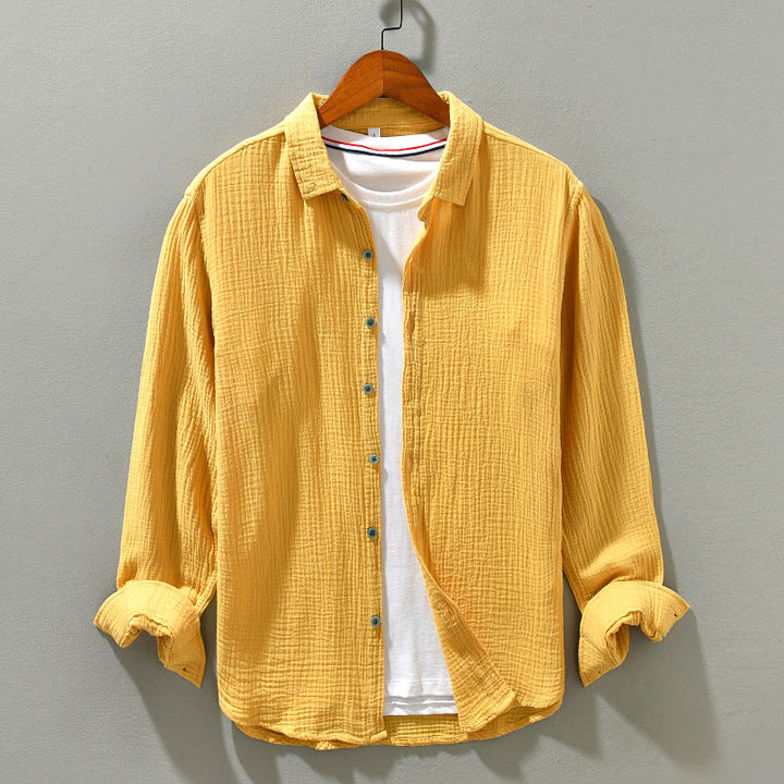 Amalfi Woven Cotton Shirt