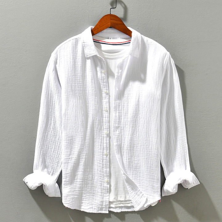 Amalfi Woven Cotton Shirt