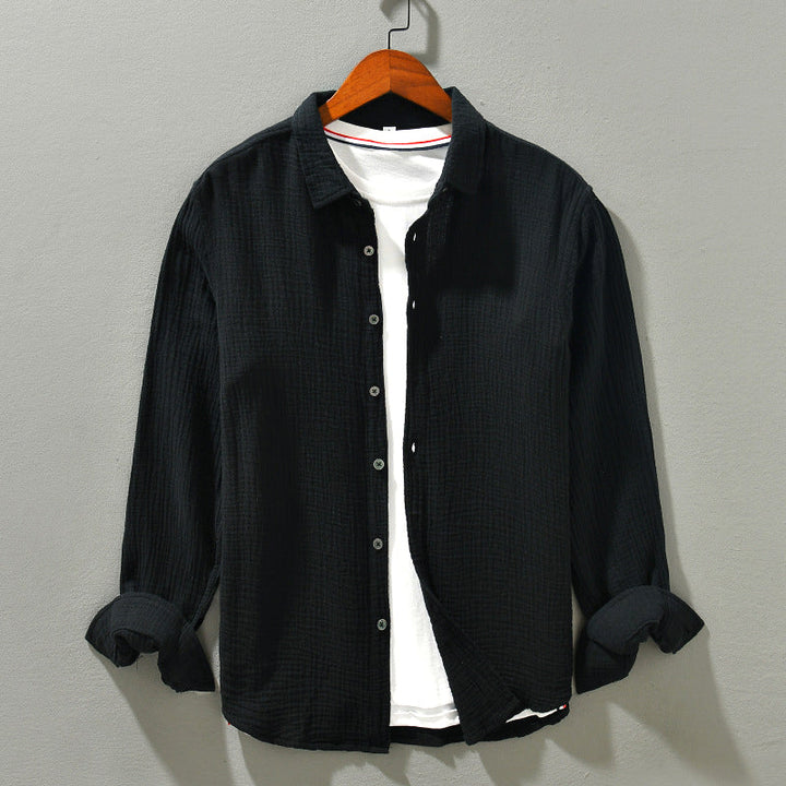 Amalfi Woven Cotton Shirt