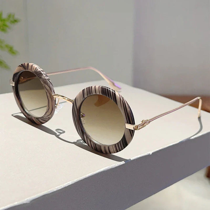 Radiant Round Sunglasses