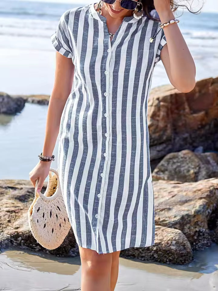 Isla™ | Breezy Stripe Dress