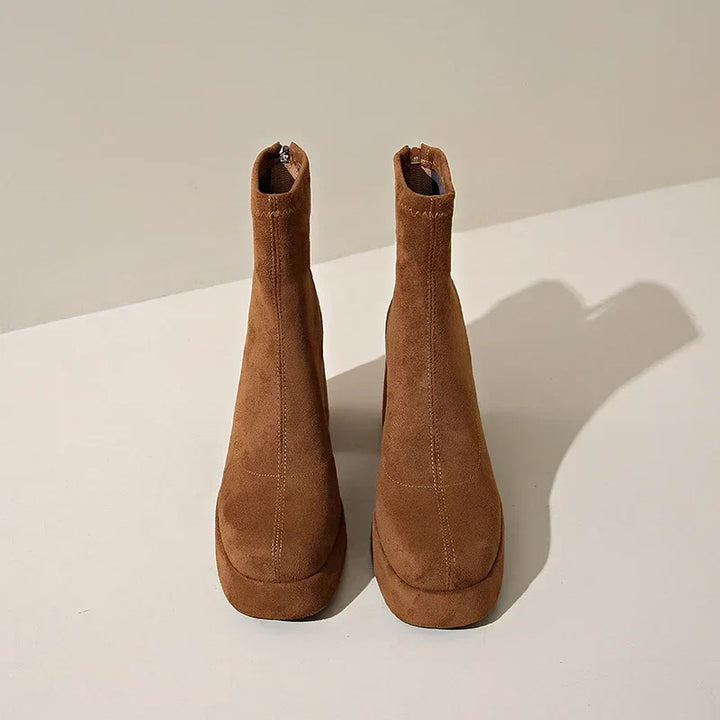 Sleek Suede Boots