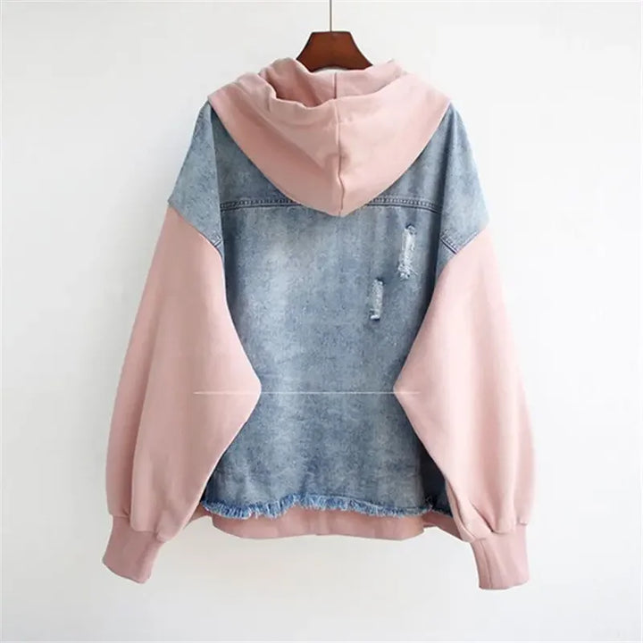Emilie Denim Hoodie