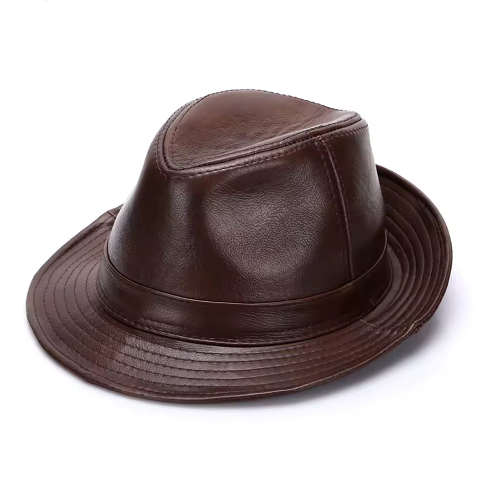 Hereford™ | Classic Leather Fedora