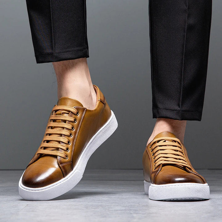 Polished Leather Loafers