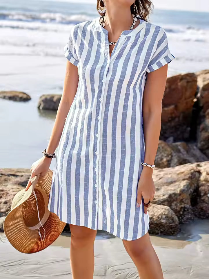 Isla™ | Breezy Stripe Dress