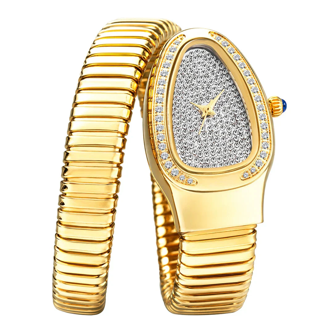 Radiant Wraparound Timepiece