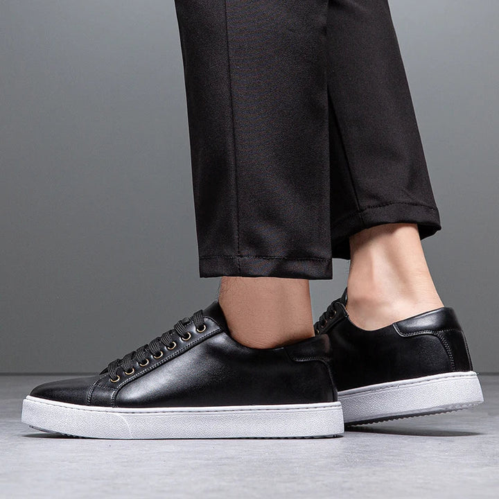 Polished Leather Loafers