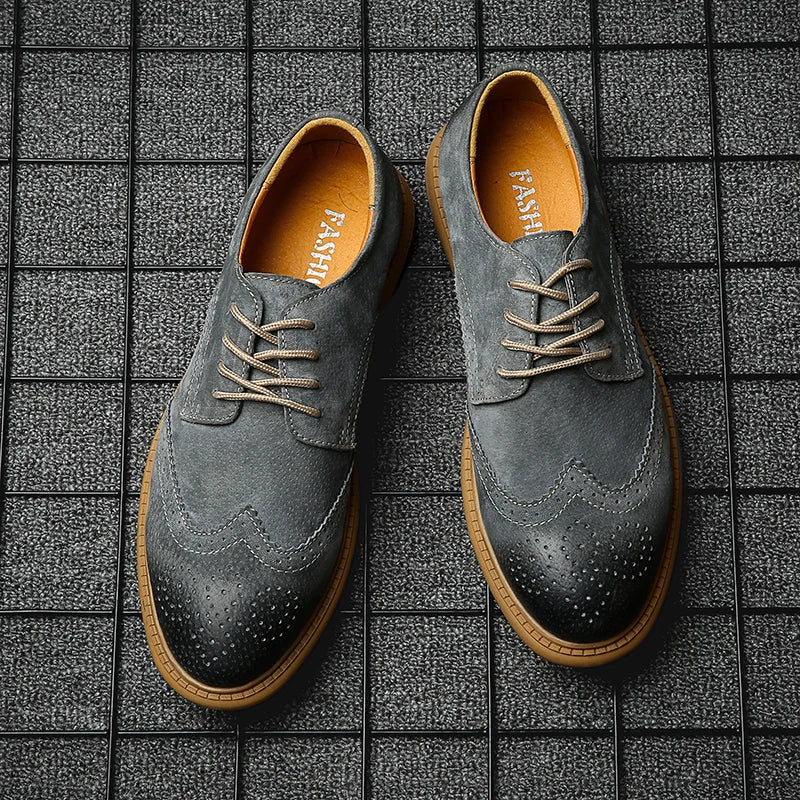 Hayes Suede Wingtips