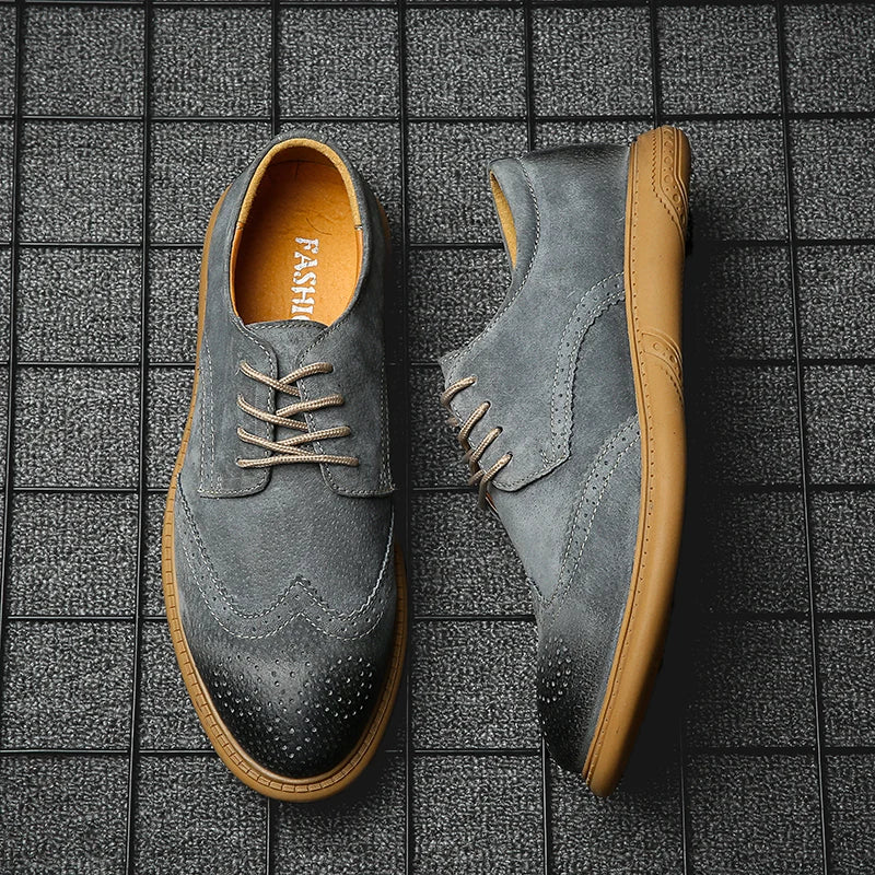 Hayes Suede Wingtips