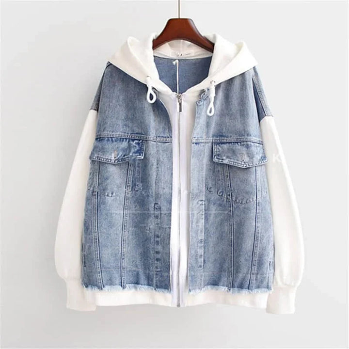 Emilie Denim Hoodie