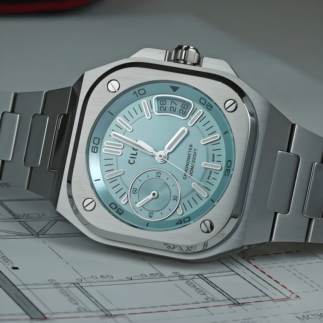 Azure Steel Watch