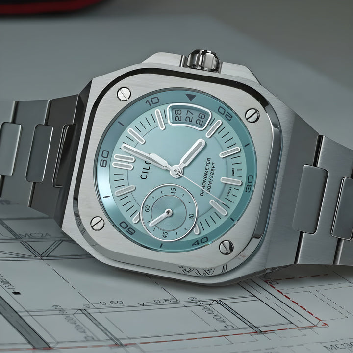 Azure Steel Watch