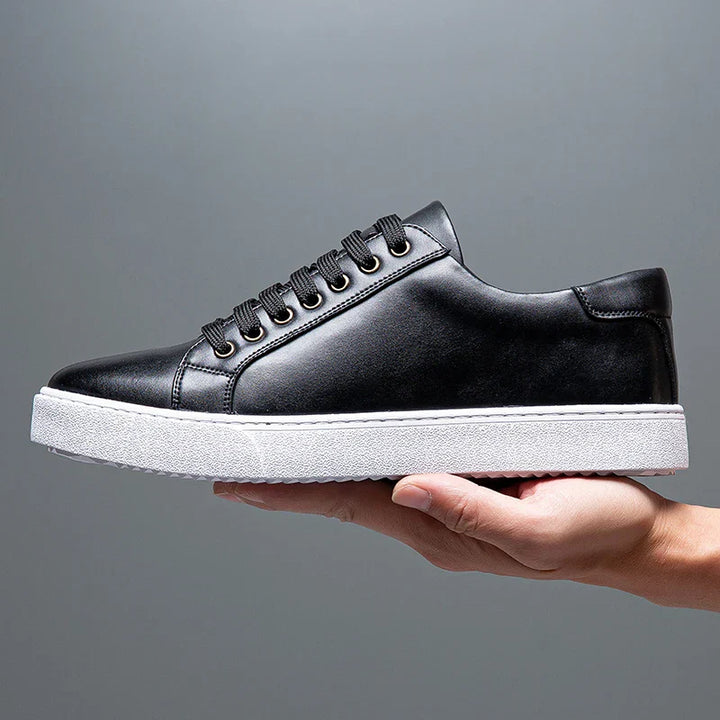 Polished Leather Loafers