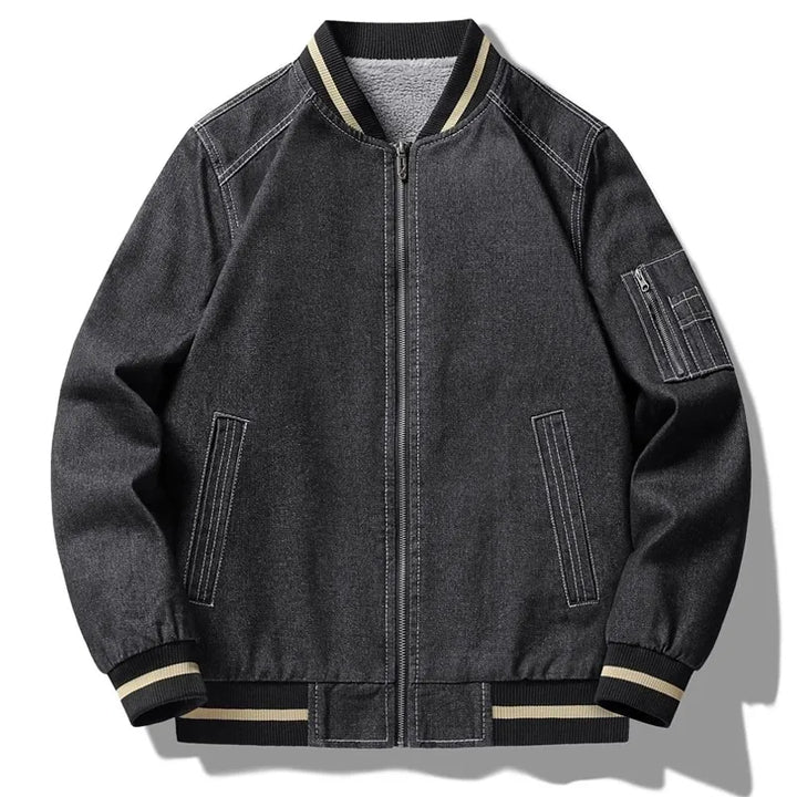 Aspen Denim Bomber