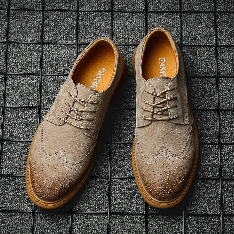 Hayes Suede Wingtips