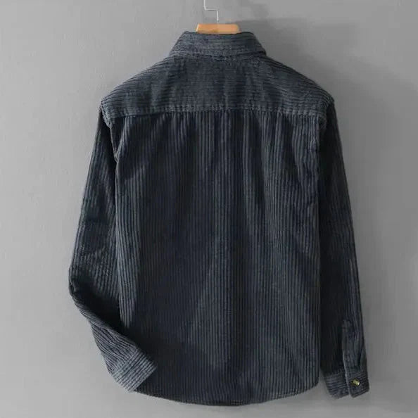 Corduroy Button-Up Shirt