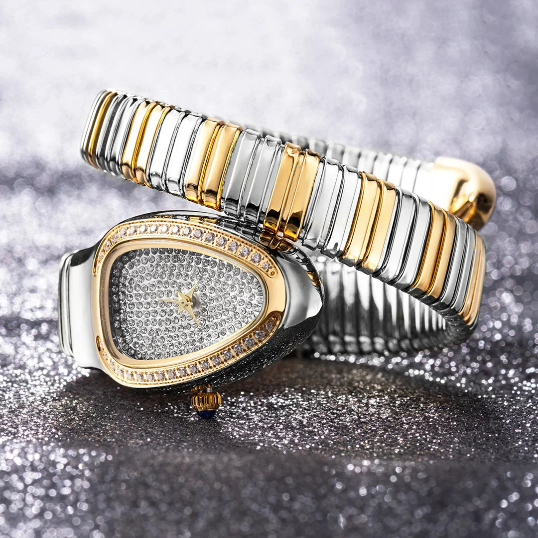 Radiant Wraparound Timepiece