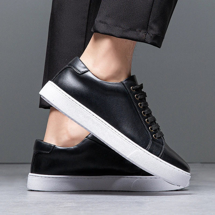 Polished Leather Loafers