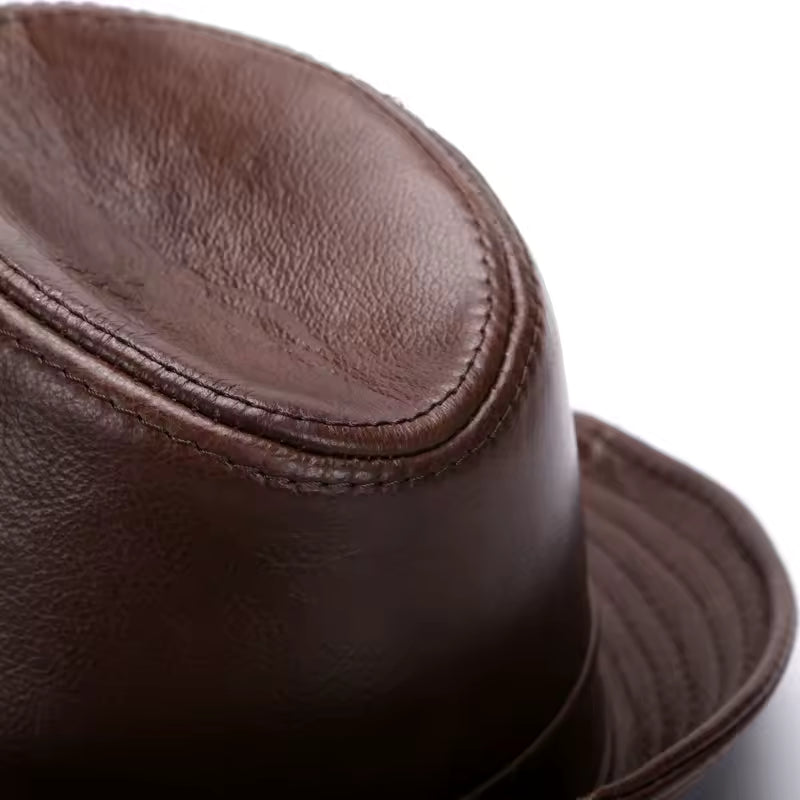 Hereford™ | Classic Leather Fedora