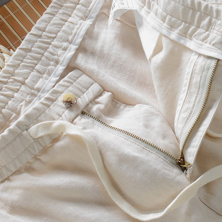 Amalfi Linen Tapered Pants