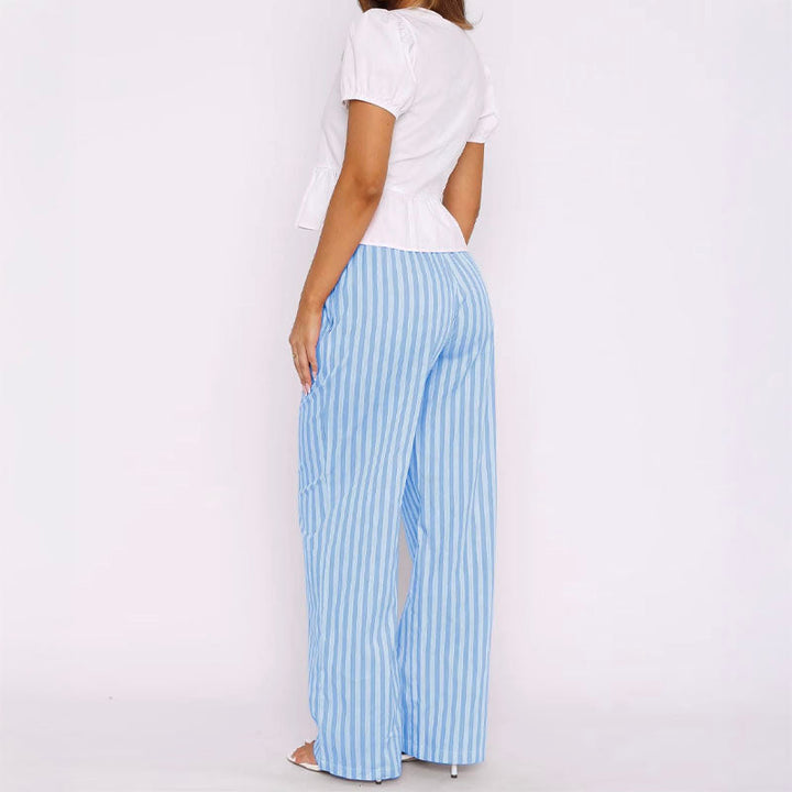 Amalfi Pinstripe Trousers