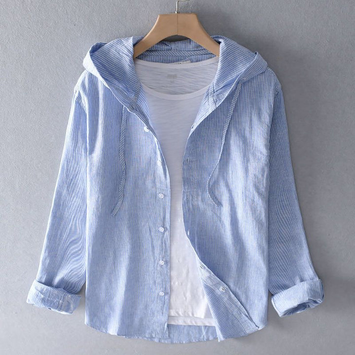Portofino Linen Hoodie