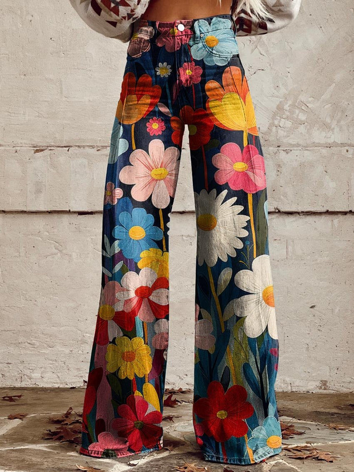 Bloomscape Vintage Flared Pants