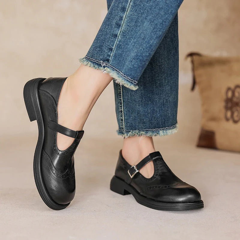 Rosemont™ | Heritage Leather Mary Janes