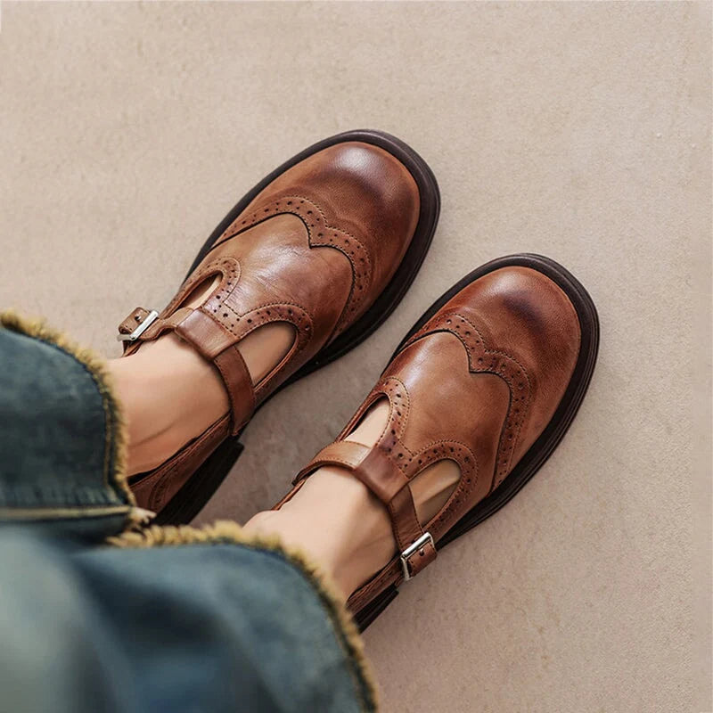 Rosemont™ | Heritage Leather Mary Janes