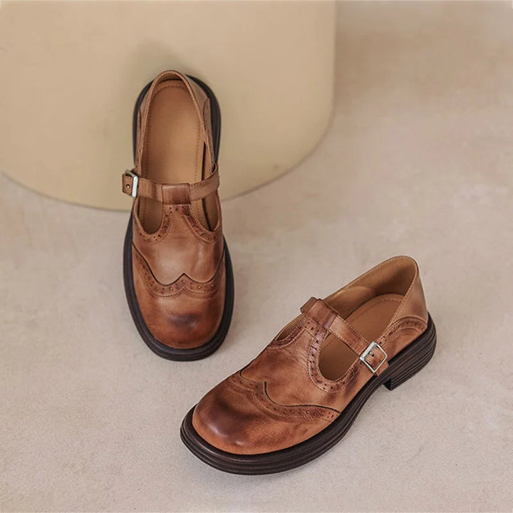 Rosemont™ | Heritage Leather Mary Janes